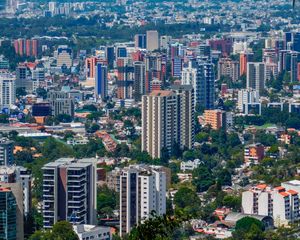 Preview wallpaper houses, trees, buildings, city, view