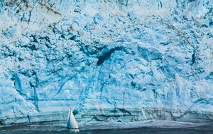 Preview wallpaper hubbard glacier, glacier, alaska, usa
