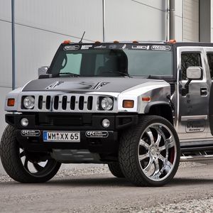 Preview wallpaper hummer, h2, cfc, side view