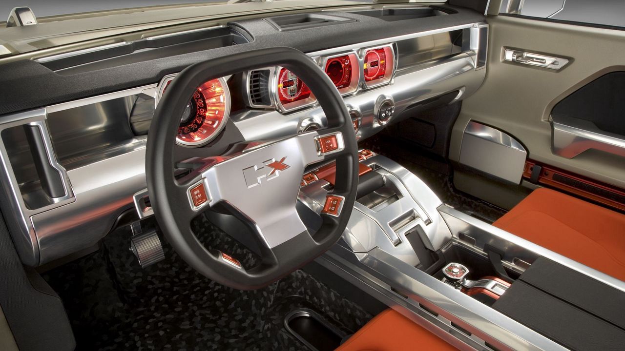 Wallpaper hummer, hx, concept, interior