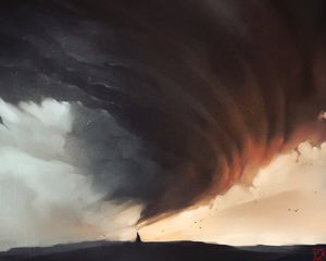 Preview wallpaper hurricane, art, wind