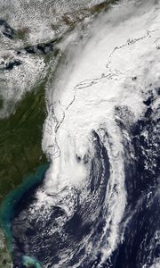 Preview wallpaper hurricane matthew, cyclone, aerial view