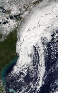 Preview wallpaper hurricane matthew, cyclone, aerial view