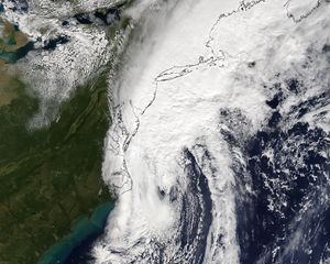 Preview wallpaper hurricane matthew, cyclone, aerial view