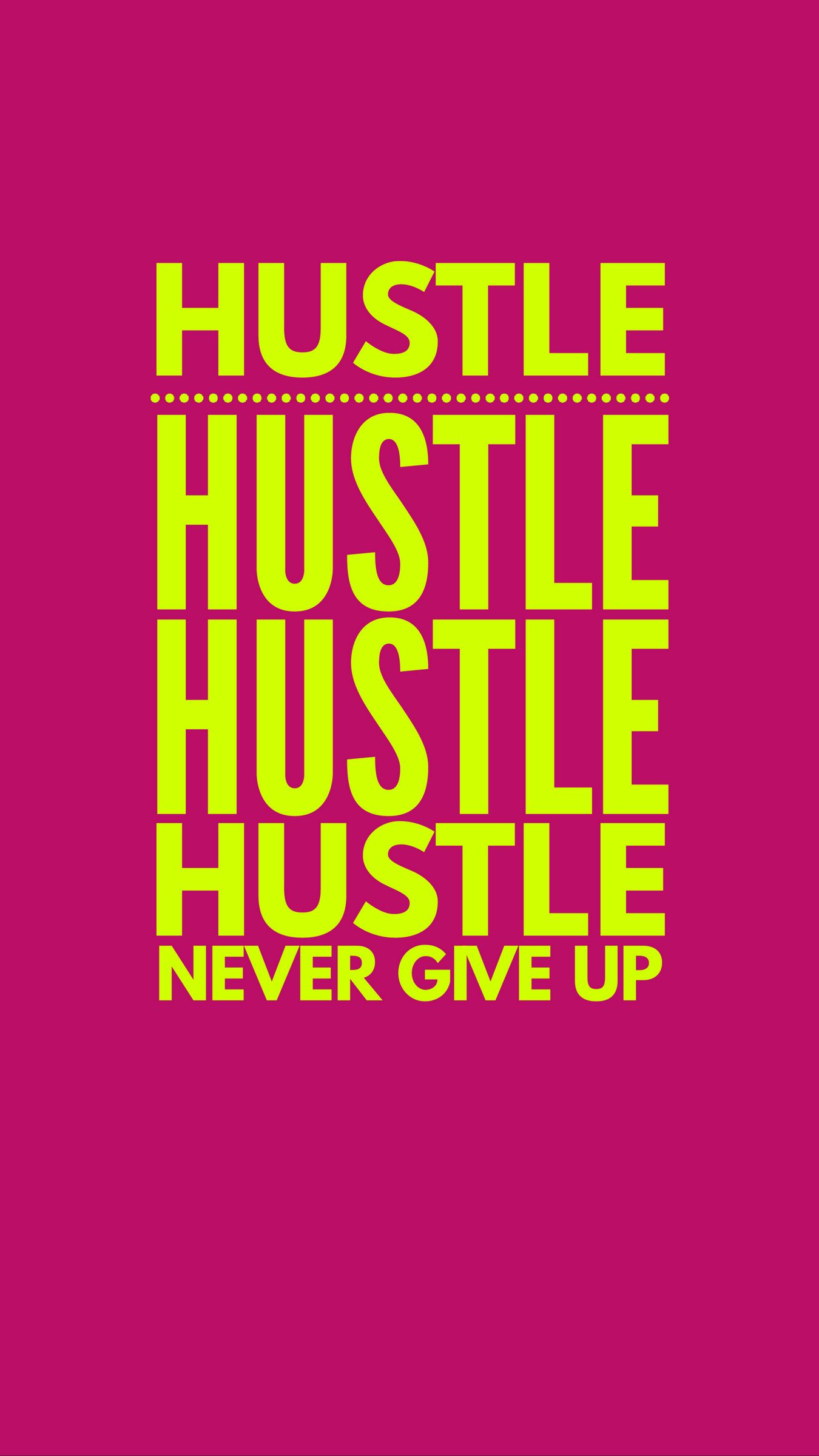Hustle and Daily Motivation Phone Wallpaper - Etsy
