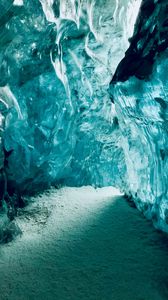 Preview wallpaper ice, cave, icy