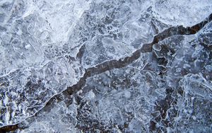 Preview wallpaper ice, cracks, background, line, texture