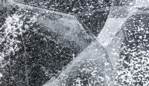 Preview wallpaper ice, crannies, texture, surface, grey