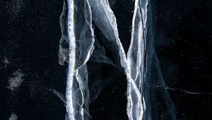 Preview wallpaper ice, cranny, surface, texture, macro