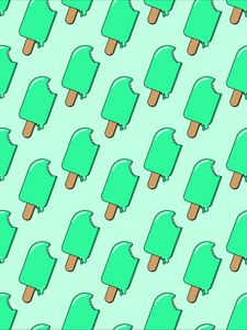 Preview wallpaper ice cream, art, patterns, texture