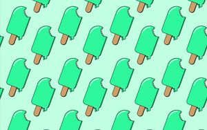 Preview wallpaper ice cream, art, patterns, texture