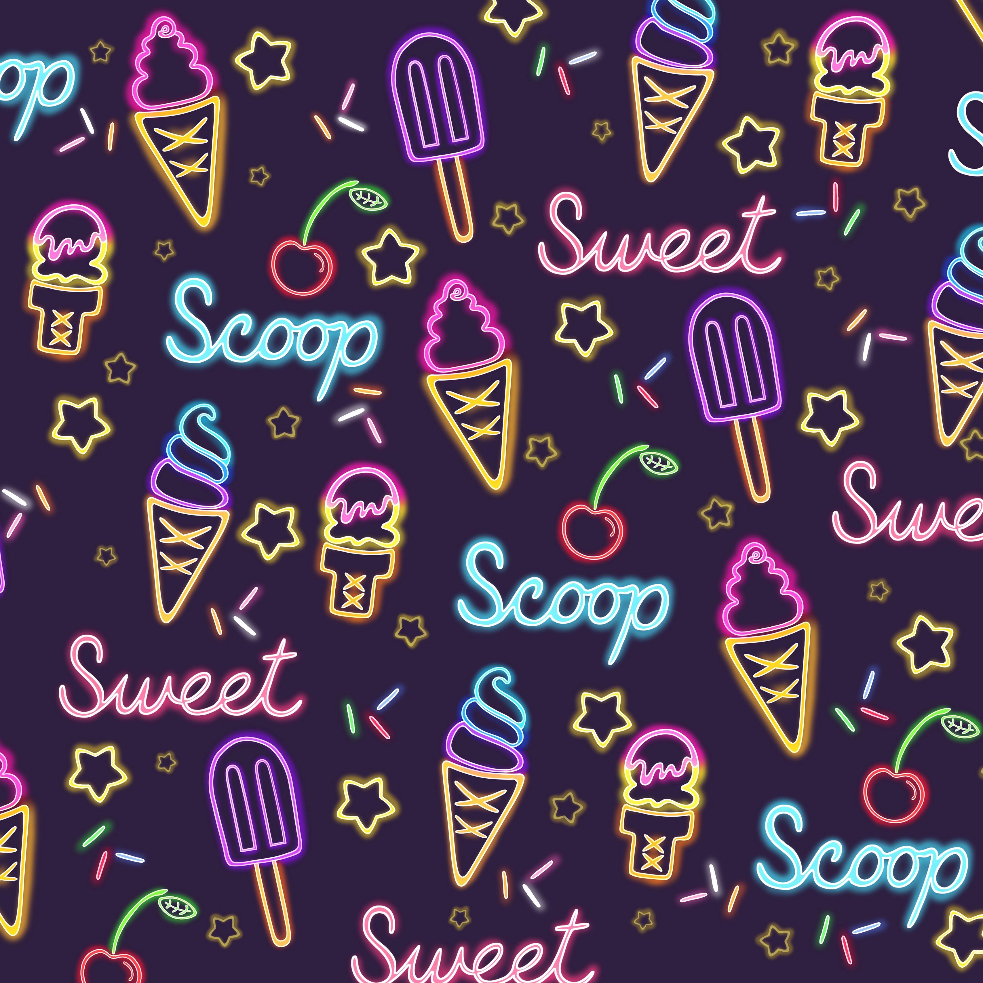 Ice Cream Papercut Background For Wallpaper Phone Wallpaper Image For Free  Download  Pngtree