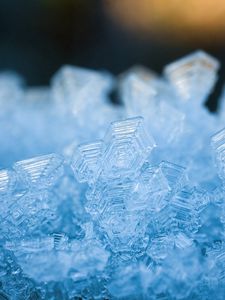 Preview wallpaper ice, crystals, macro, structure, cold