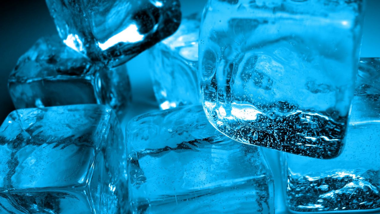 Wallpaper ice, cube, water, cold