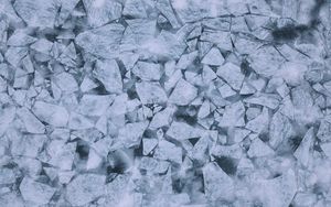 Preview wallpaper ice floes, ice, cranny, splinters