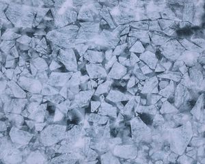 Preview wallpaper ice floes, ice, cranny, splinters