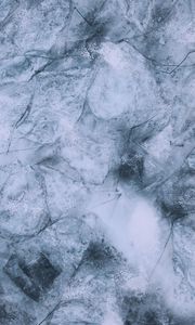 Preview wallpaper ice, frozen, snow, texture