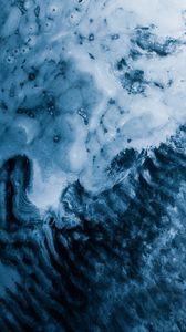 Preview wallpaper ice, glacier, frozen, surface, texture