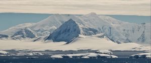 Preview wallpaper ice, glacier, snow, sea, antarctica