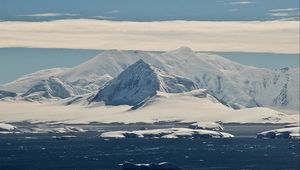 Preview wallpaper ice, glacier, snow, sea, antarctica