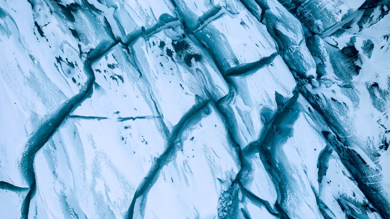 Wallpaper ice, glacier, snow, cranny