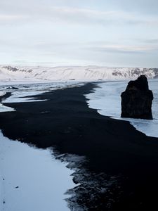 Preview wallpaper ice, hills, snow, winter, nature, landscape