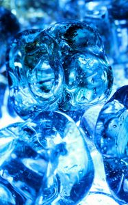 Preview wallpaper ice, macro, blue, background