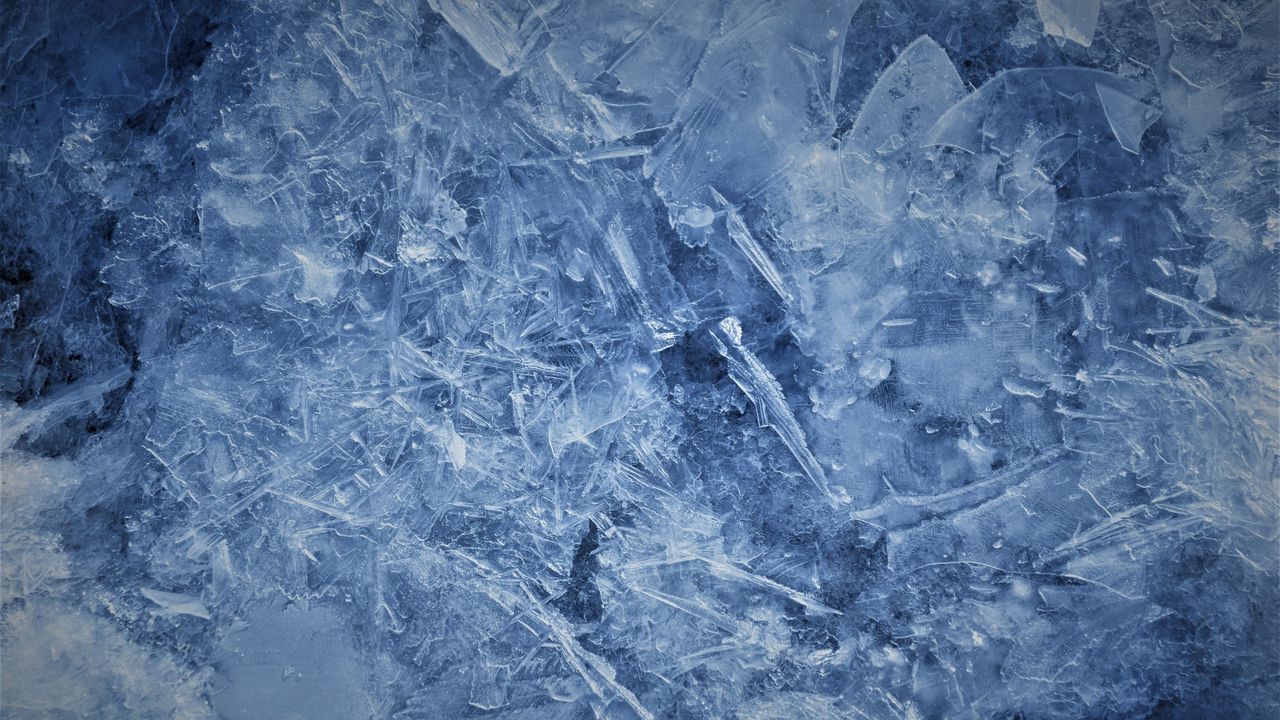 Wallpaper ice, shards, macro, texture