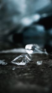 Preview wallpaper ice, shards, macro