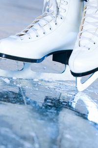 Preview wallpaper ice, skating, ice skating, crack