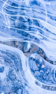 Preview wallpaper ice, surface, texture, macro, frost