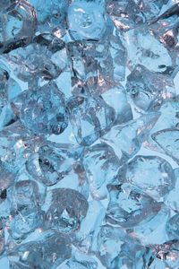 Preview wallpaper ice, transparent, blue