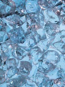 Preview wallpaper ice, transparent, blue