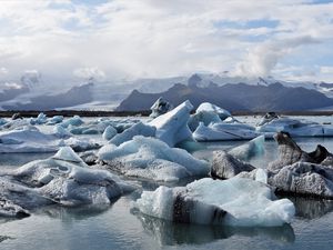 Preview wallpaper ice, water, arctic, nature, winter