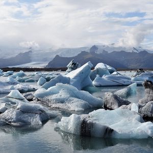 Preview wallpaper ice, water, arctic, nature, winter