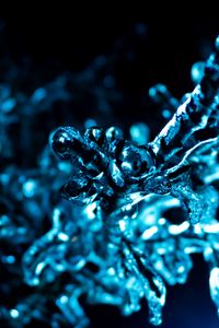 Preview wallpaper ice, water, figure, macro