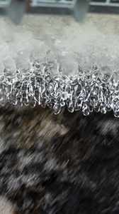 Preview wallpaper ice, water, macro, blur