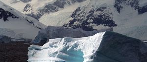 Preview wallpaper iceberg, antarctica, cold, ice, block