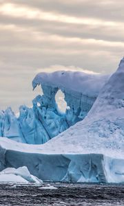 Preview wallpaper iceberg, glacier, ice, antarctica