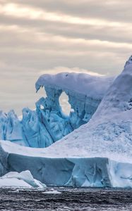 Preview wallpaper iceberg, glacier, ice, antarctica