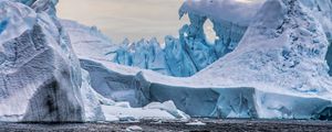 Preview wallpaper iceberg, glacier, ice, antarctica