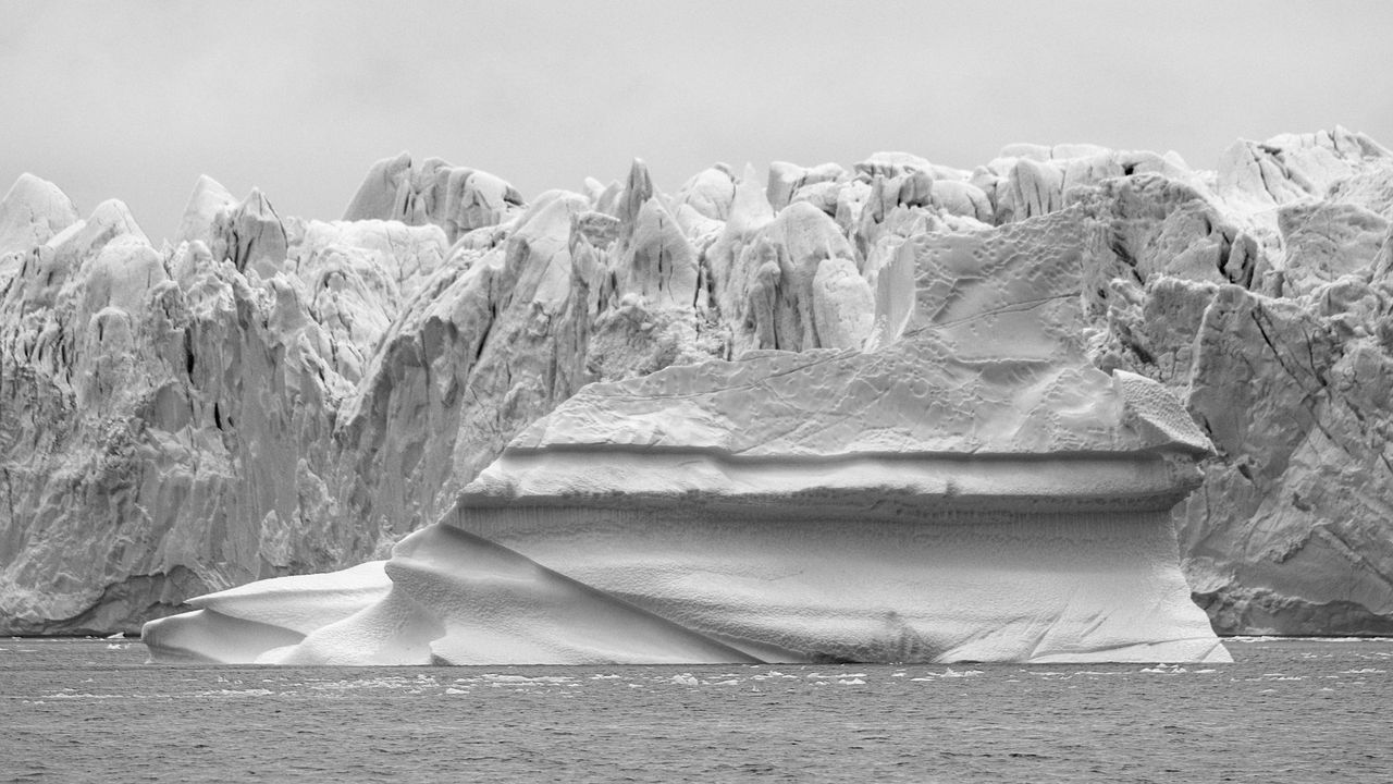 Wallpaper iceberg, ice, arctic, winter