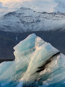 Preview wallpaper iceberg, ice, mountain, snow