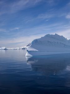 Preview wallpaper iceberg, ice, sea, water