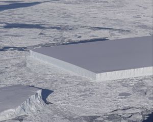 Preview wallpaper iceberg, ice, snow, sea, nature