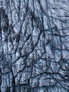 Preview wallpaper iceberg, ice, texture, ribbed, bumps