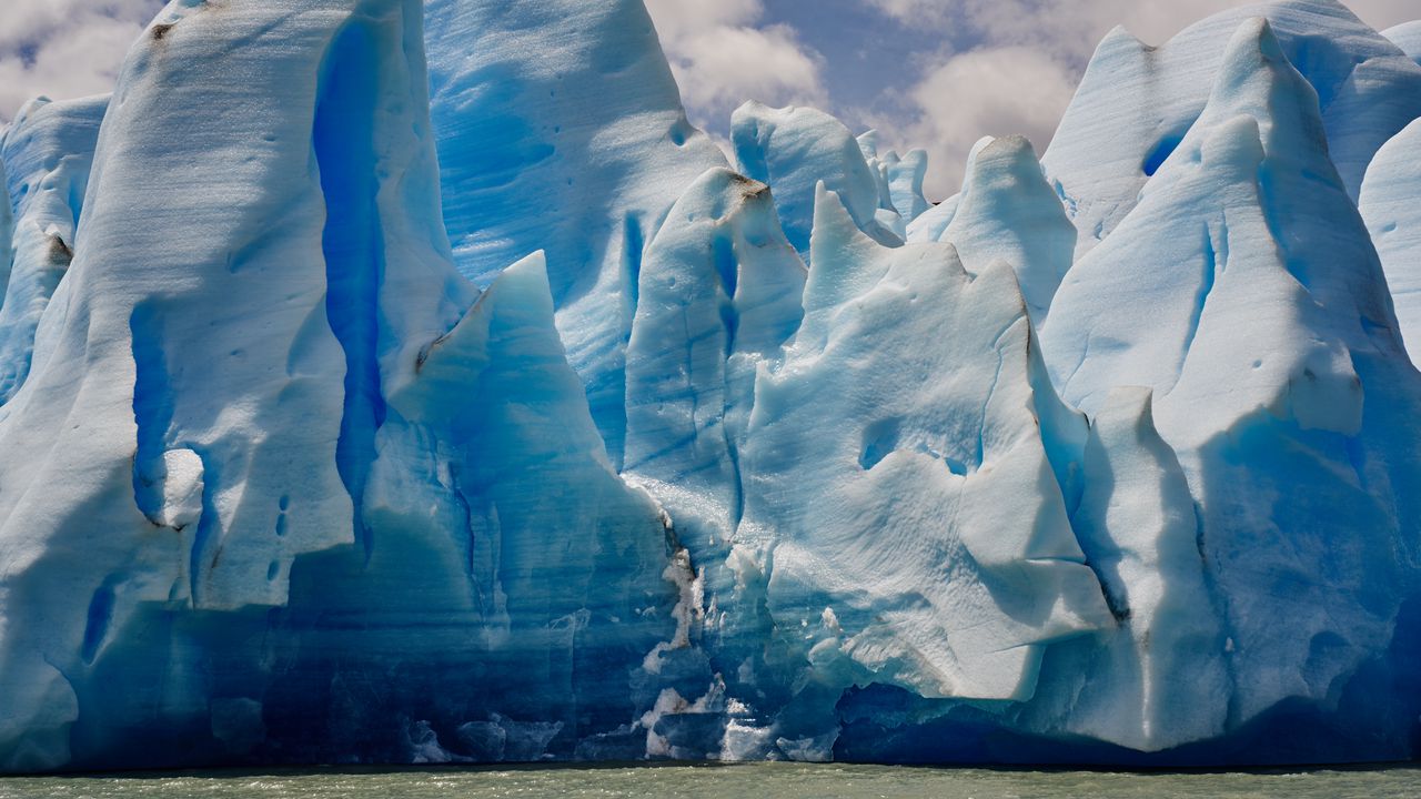 Wallpaper iceberg, shore, ice floes