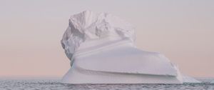 Preview wallpaper iceberg, snow, arctic, twilight