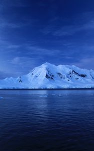 Preview wallpaper iceberg, snow, mountain, sea