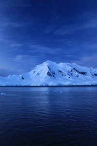 Preview wallpaper iceberg, snow, mountain, sea